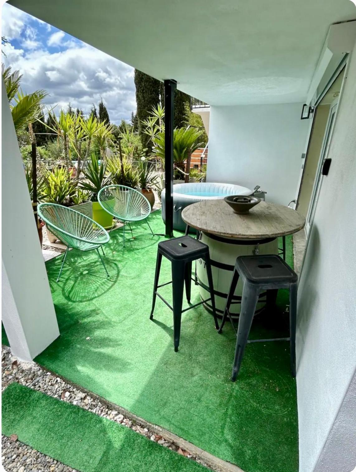 Appart-One Terrasse Jacuzzi Parking Carcassonne Eksteriør bilde